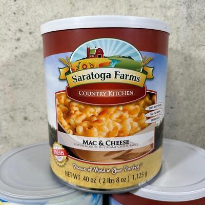 LOT 119B: Prepper Food! Freeze Dried Ground Beef, Mac & Cheese & More