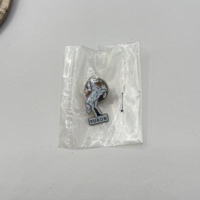 LOT 134J: Hand Made Watch Parts Brooch w/ Collection of Pins & Pendants