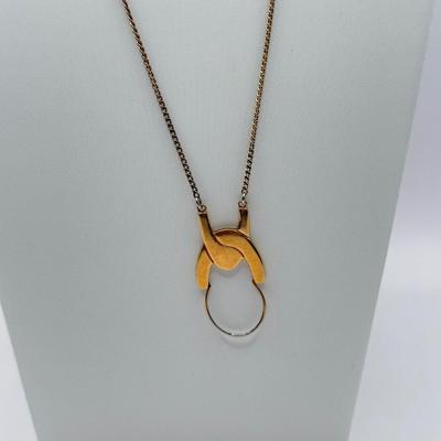 LOT 139J: 7” Trifari Bracelet, 32” Monet Necklace & 14” Trifari Choker