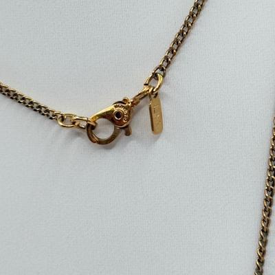 LOT 139J: 7” Trifari Bracelet, 32” Monet Necklace & 14” Trifari Choker