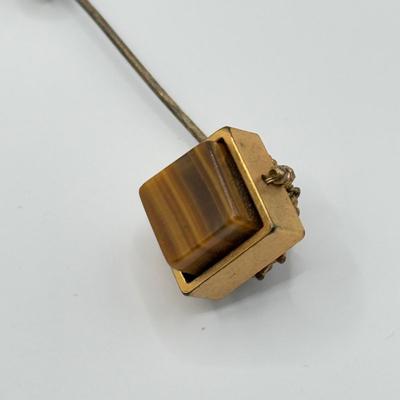 LOT 141J: Vintage Stick Pins, Pocket Knife & More