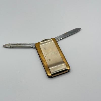 LOT 141J: Vintage Stick Pins, Pocket Knife & More