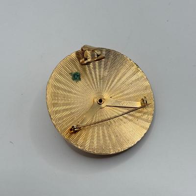 LOT 143J: Vintage Reed & Barton Damascus Earrings/Pendants & Collection of Brooches