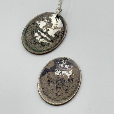 LOT 143J: Vintage Reed & Barton Damascus Earrings/Pendants & Collection of Brooches