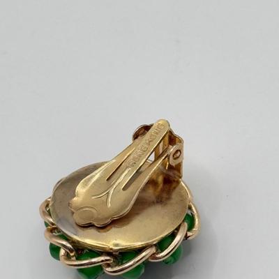 LOT 146J: Collection of Cool Vintage Earrings w/ Cameo Brooch