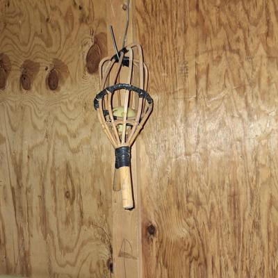 Mid Century Bamboo Jai Alai sticks