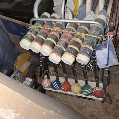 Croquet set