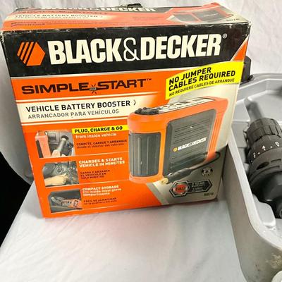 Lot W 623 Black & Decker Firestorm Tool Set with Hard Case, NIB Black & Decker Battery Boost