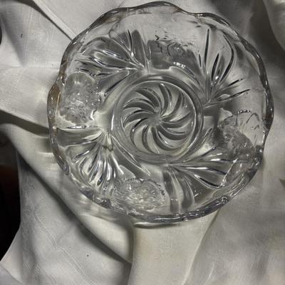 Antique EAGP Glass Bowl