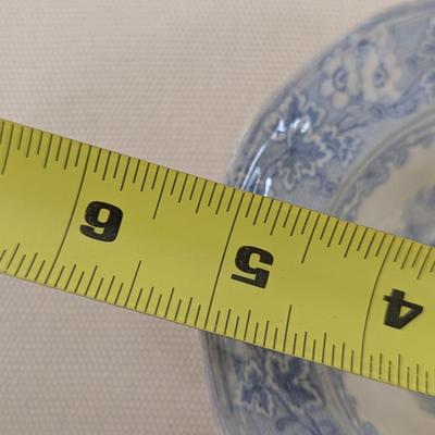 Charles Meigh Tivoli Blue Transferware 5" Plate (LR)