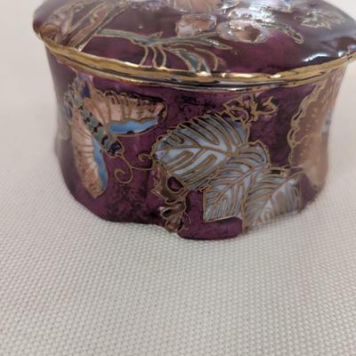 Vintage Toyo Trading Co. New Country Gear Trinket Box (LR)
