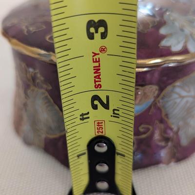 Vintage Toyo Trading Co. New Country Gear Trinket Box (LR)
