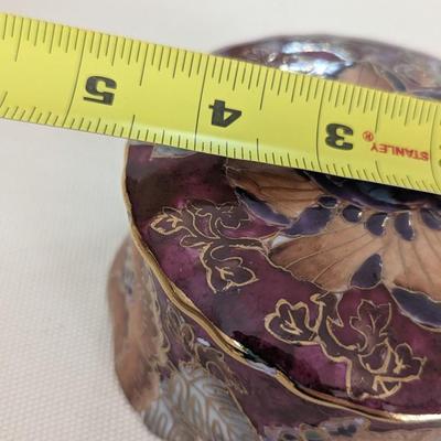 Vintage Toyo Trading Co. New Country Gear Trinket Box (LR)