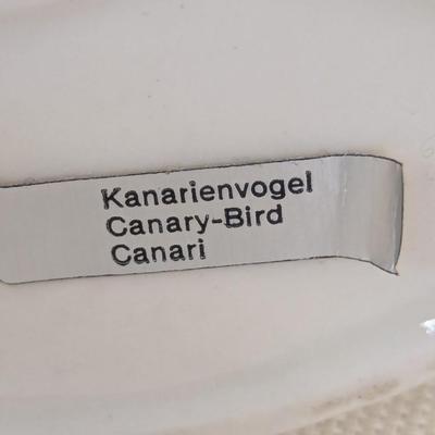 Vintage W. Goebel Yellow Canary Birds Figurine Lang 6 West Germany 1967 (LR)