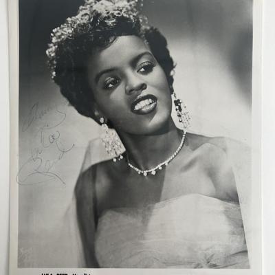 Lula Reed signed photo