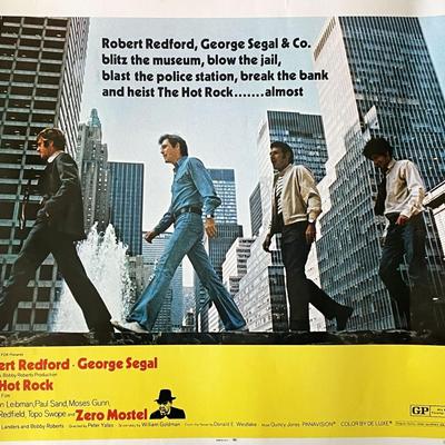 The Hot Rock 1972 vintage movie poster