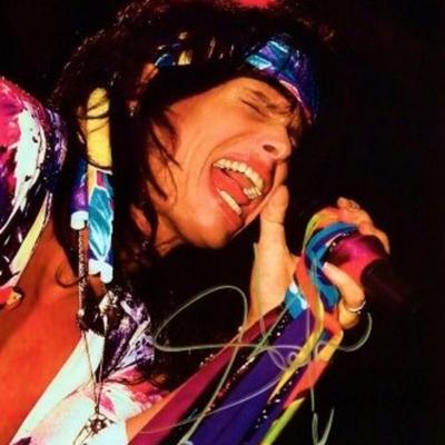 Steven Tyler signed photo 