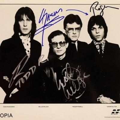 Utopia signed promo photo 