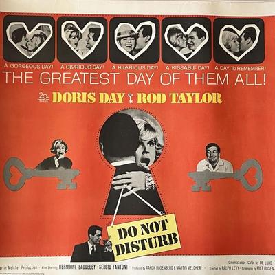 Do Not Disturb 1965 vintage movie poster