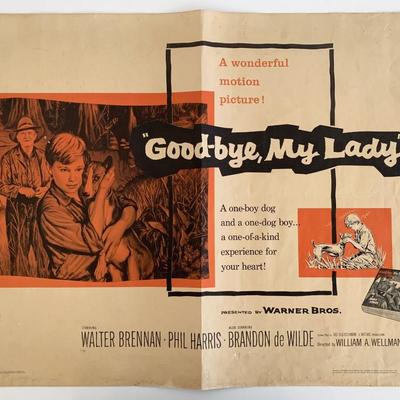 Good-bye, My Lady vintage movie poster