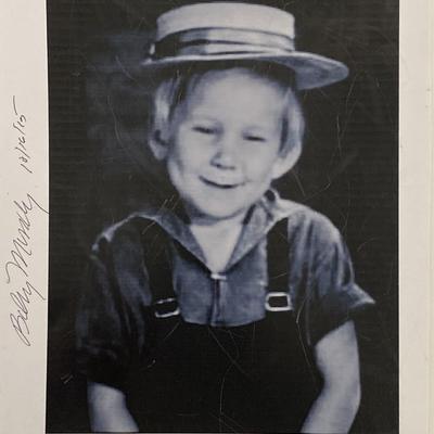 Our Gang Billy Minderhout signed photo