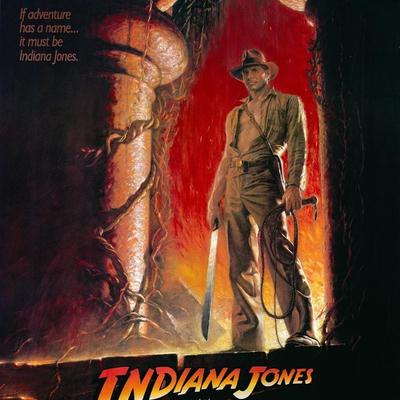 Indiana Jones and the Temple of Doom 1984 original vintage one sheet movie poster