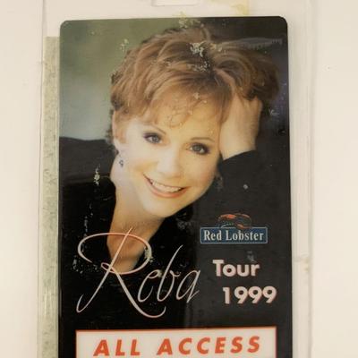 Reba 1999 All Access Tour Pass