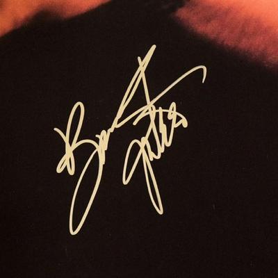 Bruce Springsteen signed promo poster