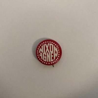 Nixon-Agnew vintage campaign pin