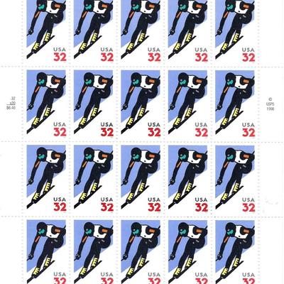 Alpine Skiing Stamps