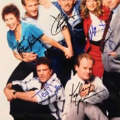 Cheers Cast signed photo 