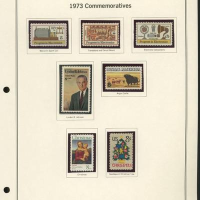 1973 United States Commemorative Stamp Set