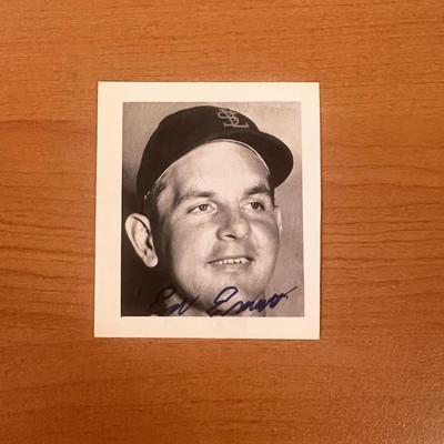 Eddie Erautt signed photo