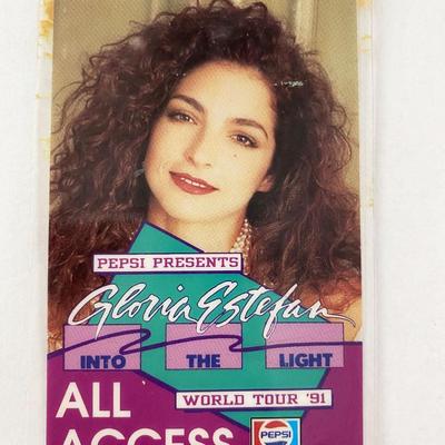 Gloria Estefan World Tour '91 All Access Pass