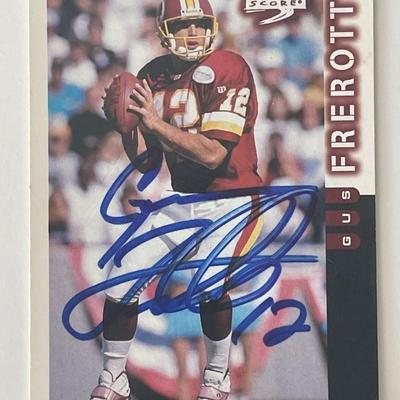 Washington Redskins Gus Frerotte signed 1998 Score #197  trading card