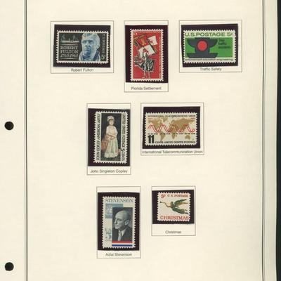 1965 United States Commemorative Stamp Set