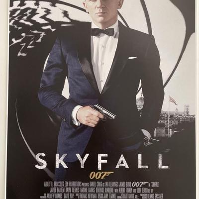 James Bond Skyfall mini poster