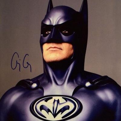 George Clooney signed promo photo 