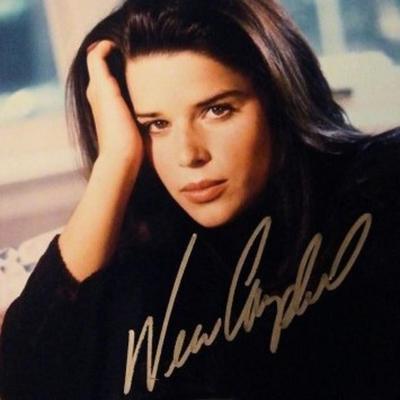 Nev Campbell signed portrait photo 