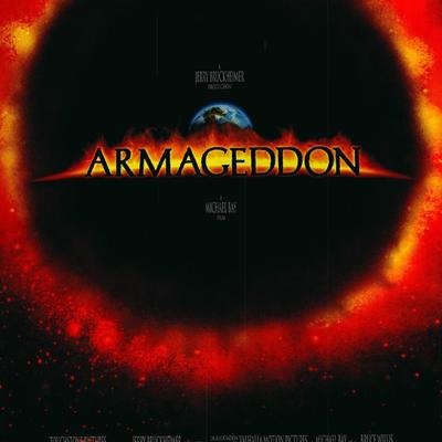 Armageddon 1998 original double-sided one sheet poster