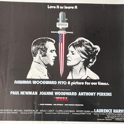 WUSA 1970 vintage movie poster