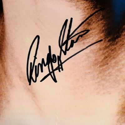 Ringo Starr signed "Look Magazine" poster