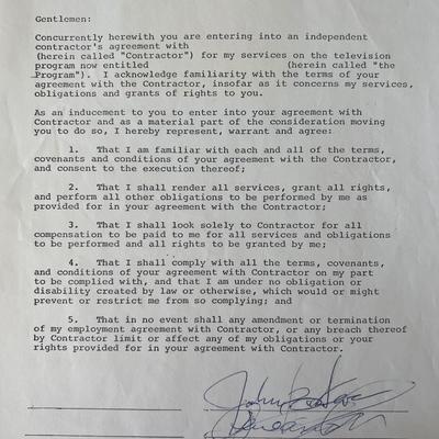 The Unbeatables signed contract 