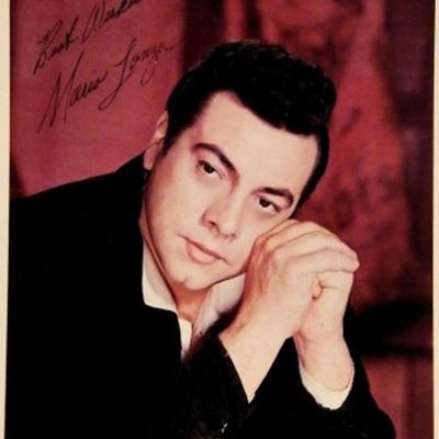 Mario Lanza signed promo photo 
