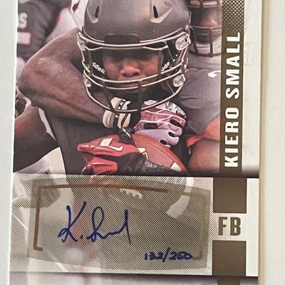 Kiero Small signed autograph card 