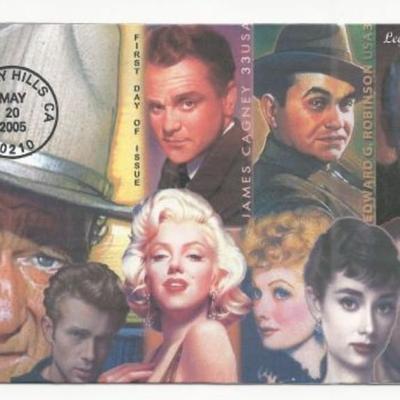 Legends of Hollywood FDC
