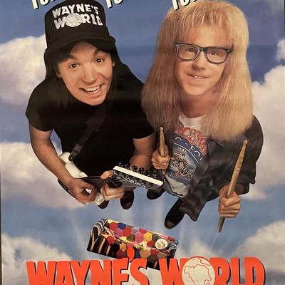 Wayne's World 1992 original movie poster