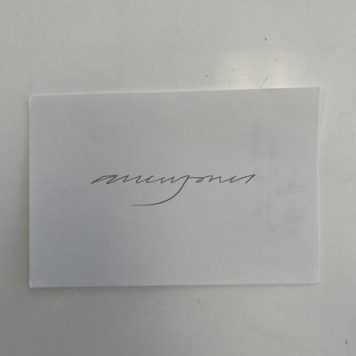 British pop artist Allen Jones original signature