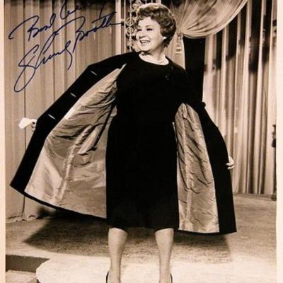 Shirley Booth signed promo photo 