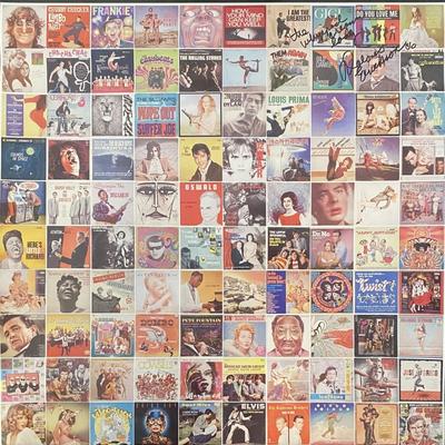 Dolores Erickson Vinyl Records Day signed poster 